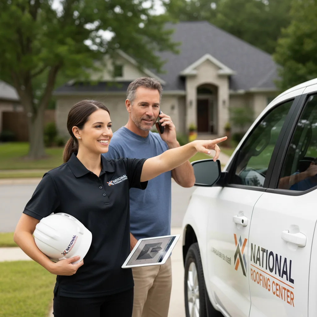 National Roofing Center customer support in Center Barnstead